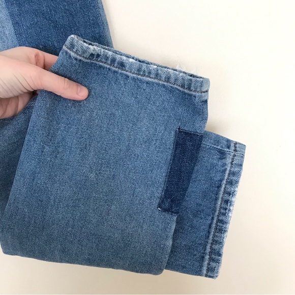 Tommy Hilfiger Lana Straight Cropped Patchwork Distressed Jean - Picture 6 of 16